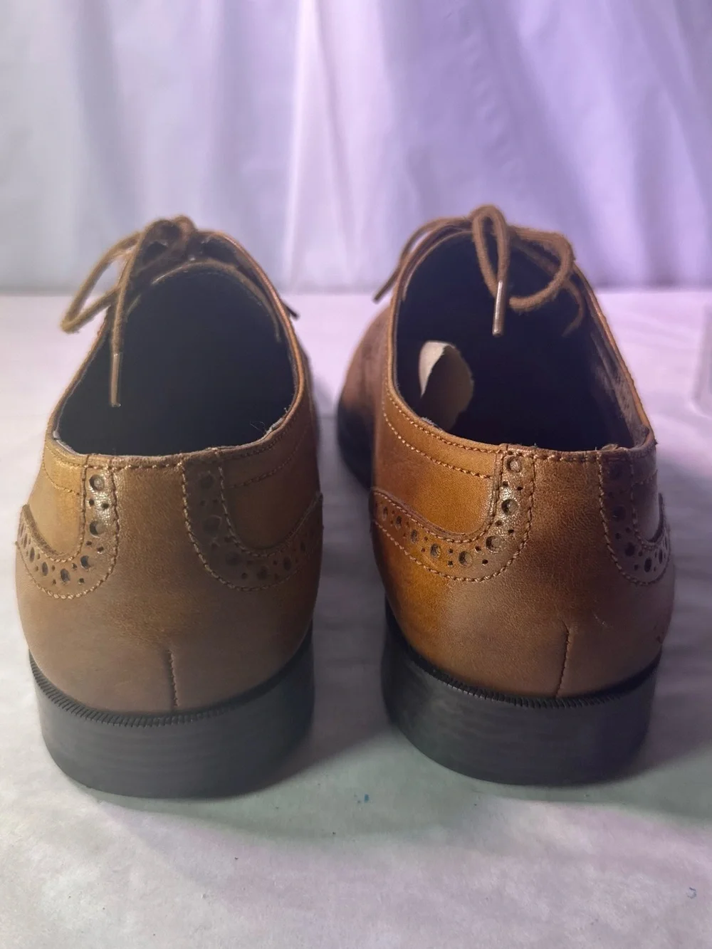 Cole Haan Men's Cognac Wingtip Oxford